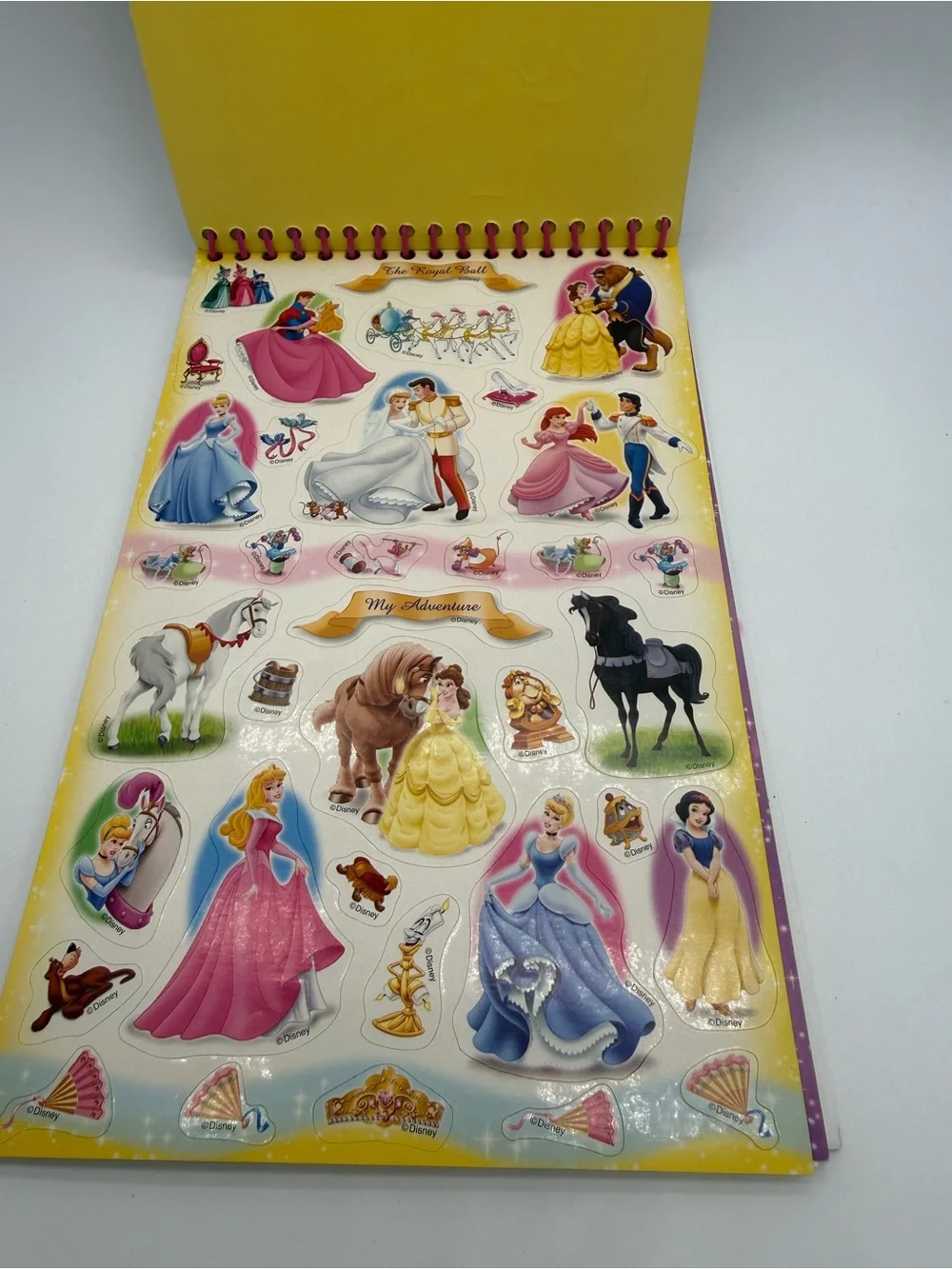 Disney My Princess Life Activity Storybook w/ 435 Stickers 4 Snap-Outs New Book